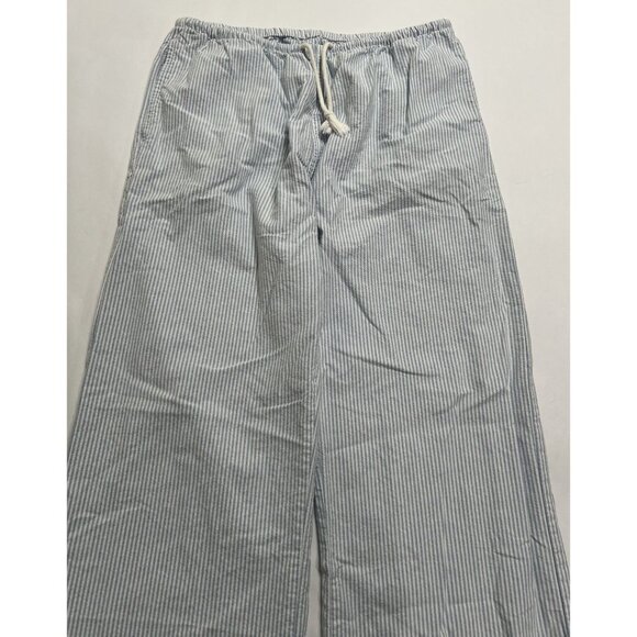 St. George Cape May Pants in Blue and White Stripes - Picture 3 of 5